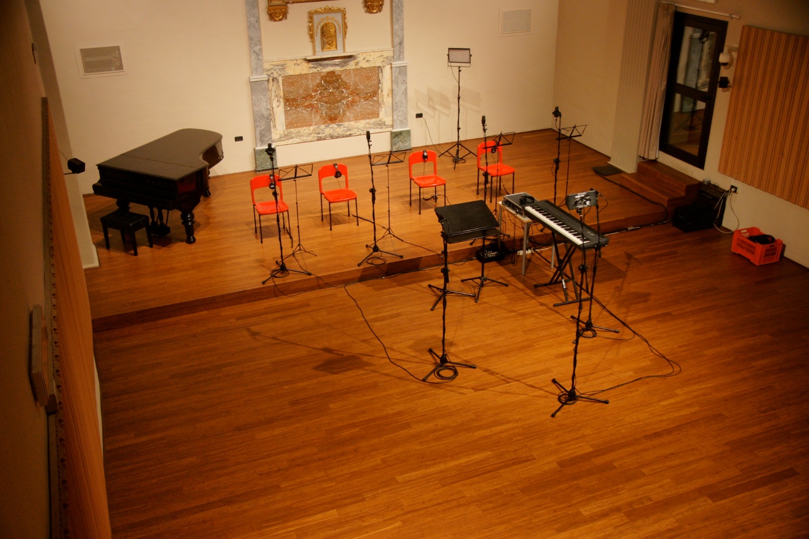 Microfonazione in sala